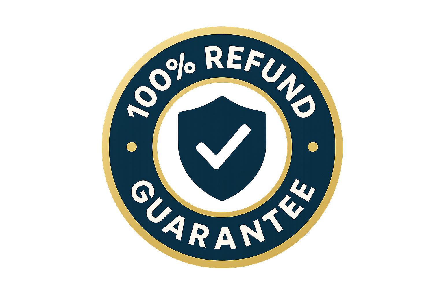 100% refund